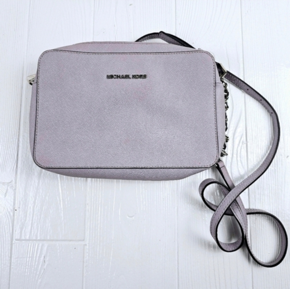 Michael Kors Large Jet Set Saffiano Crossbody